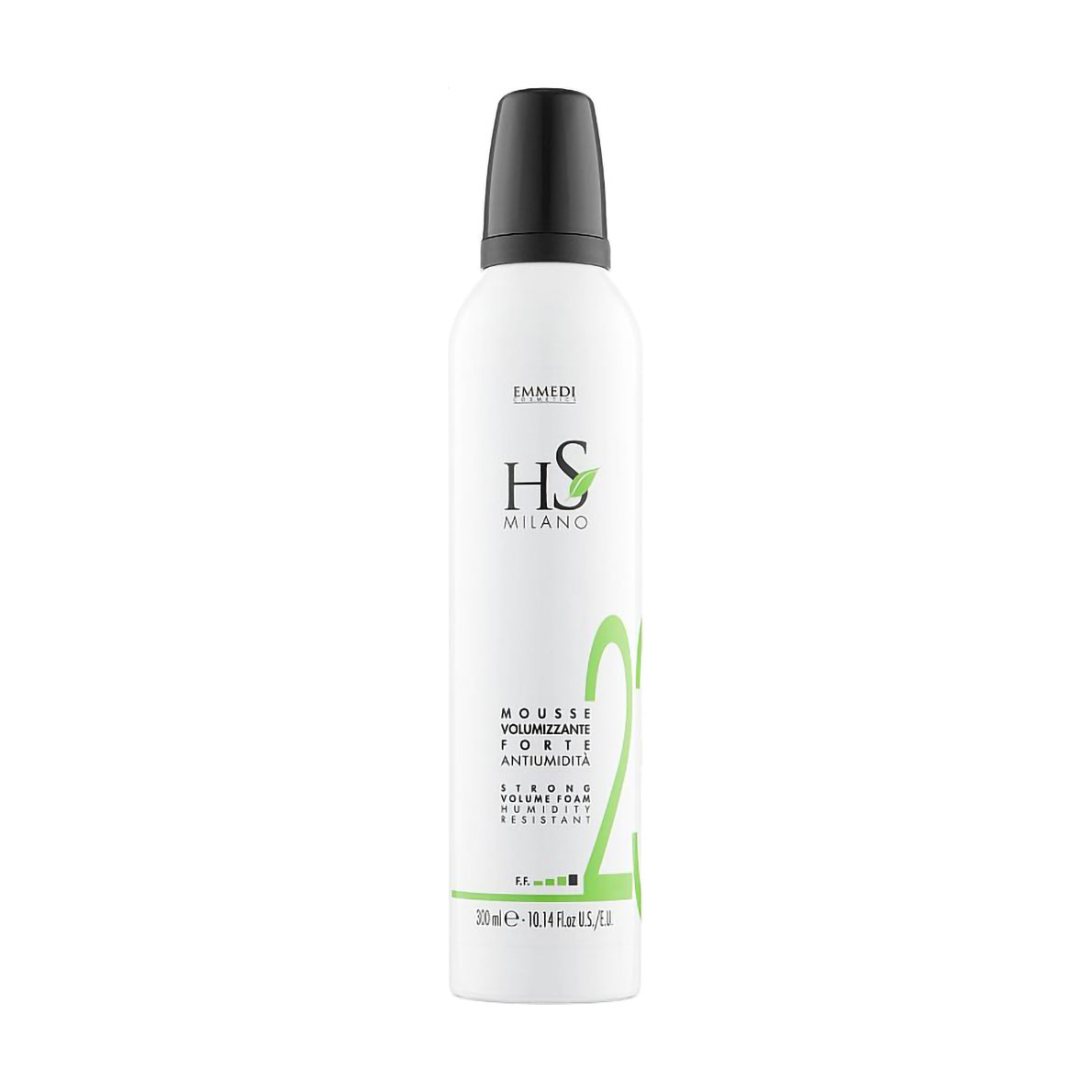 Мус для об'єму волосся HS Milano 23 Strong Volume Foam сильної фіксації, 300 мл